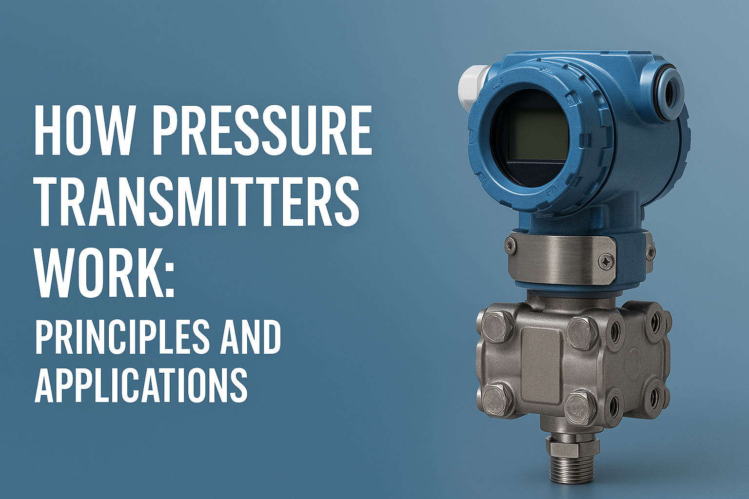 Transimitters How Pressure Transmitters Work Principles and Applications