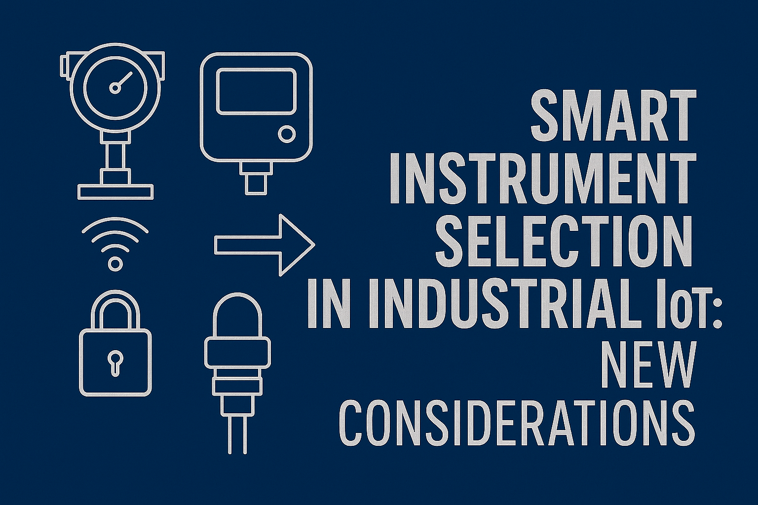 Rethinking Smart Instrument Selection in the Industrial IoT Era