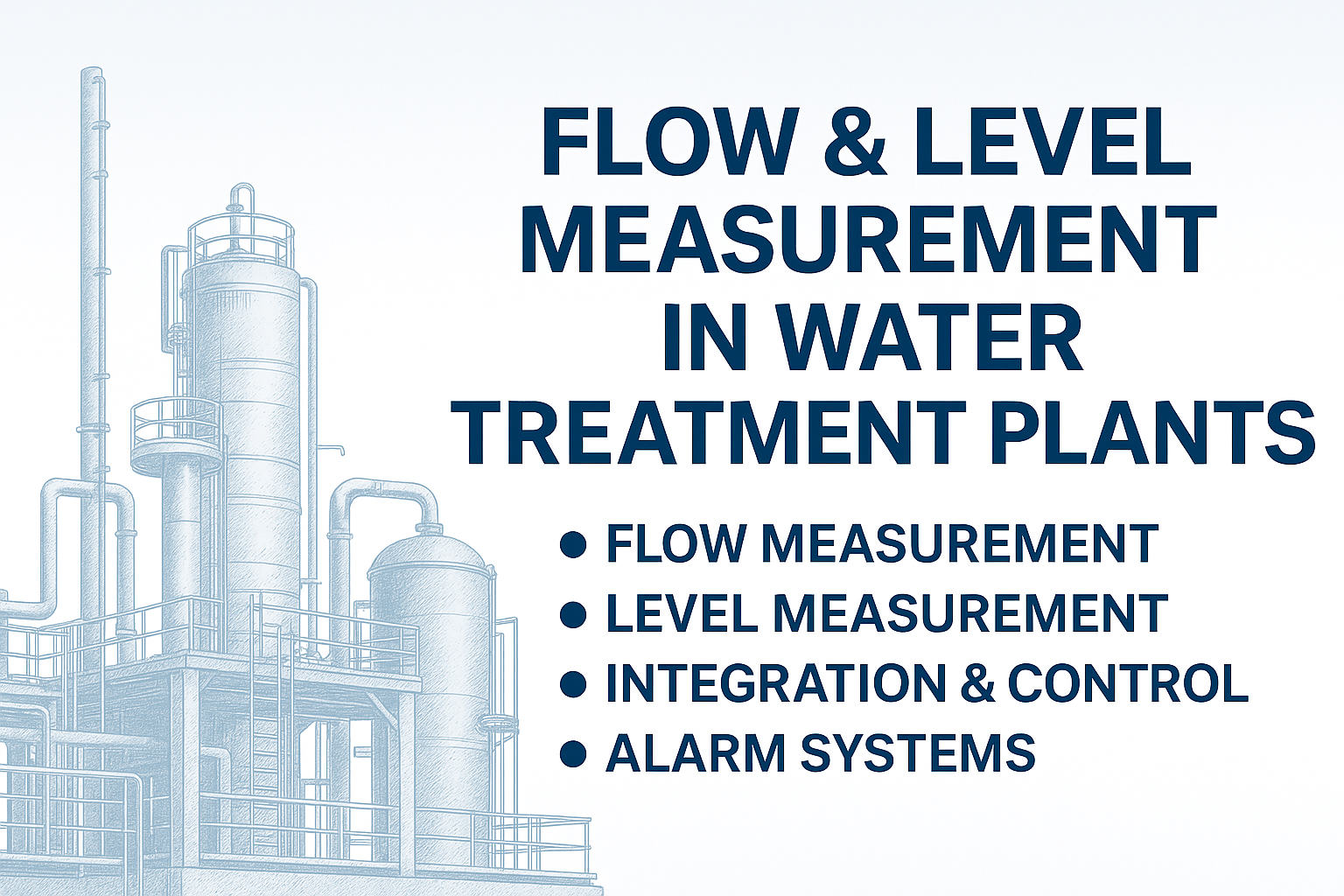 Flow & Level Measurement in Water Treatment Plants Engineering the ...