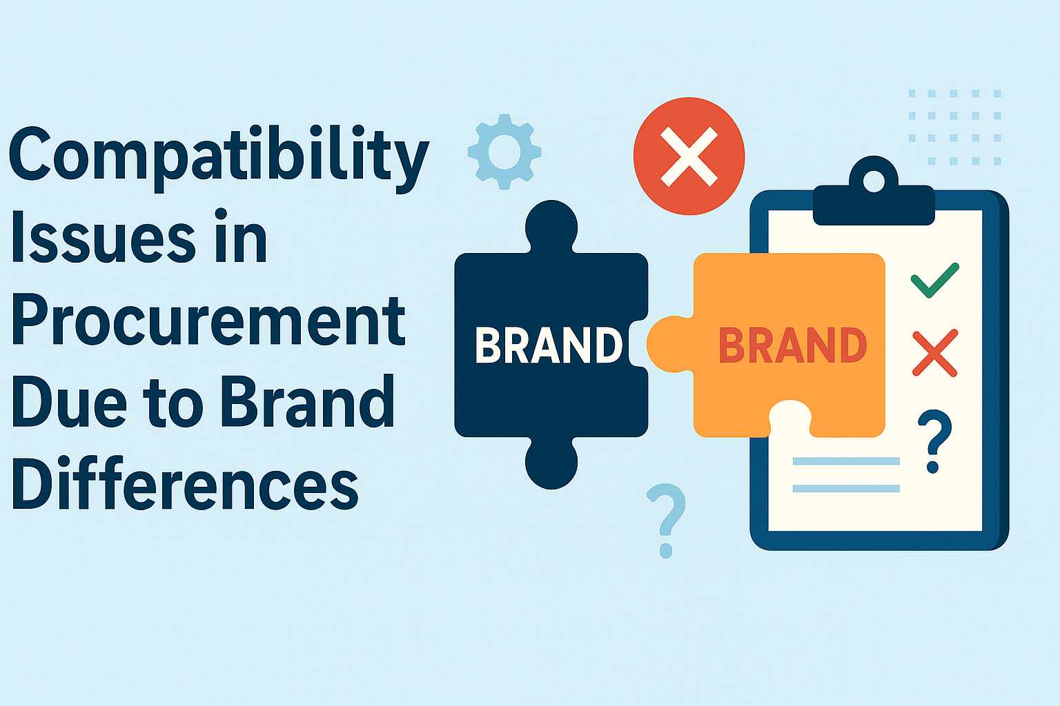 When Brands Collide Navigating Compatibility Challenges in Procurement