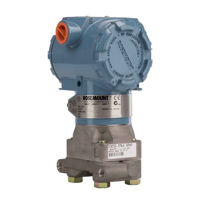 3051CD Air Differential Pressure Transmitter -40 to 85 Degrees Celsius 2.5 lbs for Industrial Applications