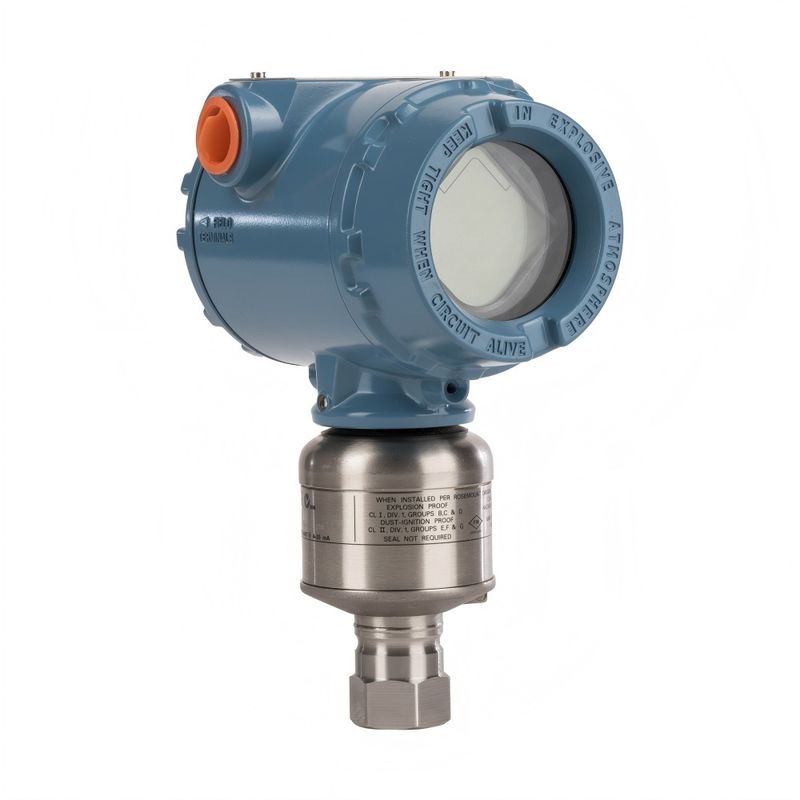 IP67 Remote Monitoring Process Temperature -40 to 185°F 3051STG Wifi Pressure Transmitter with 1/4-18 NPT Male Connection