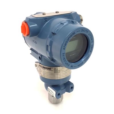 Advanced 3051T Inline Pressure Transmitter with HART Communication Protocol and 0.075% Accuracy