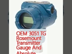 OEM 3051 TG Rosemount Transmitter  Gauge And Absolute Pressure