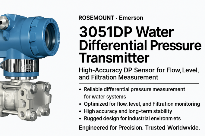 Pressure Module With Dp 3051DP Water Differential Pressure Transmitter – High-Accuracy DP ...