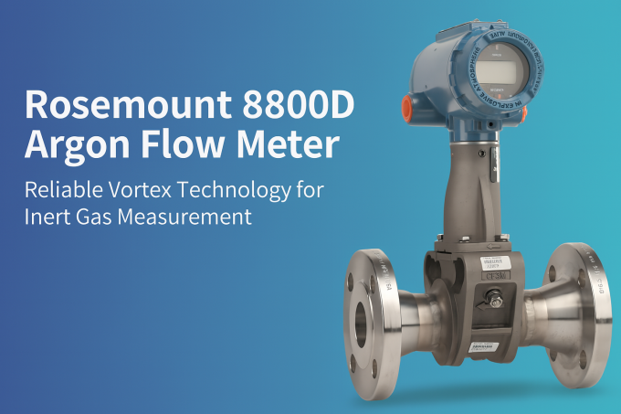 8800D Argon Flow Meter Reliable Vortex Technology for Inert Gas Measurement