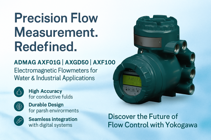 ADMAG AXF010G AXG050 AXF100 Magnetic Water Flowmeter Yokogawa ...