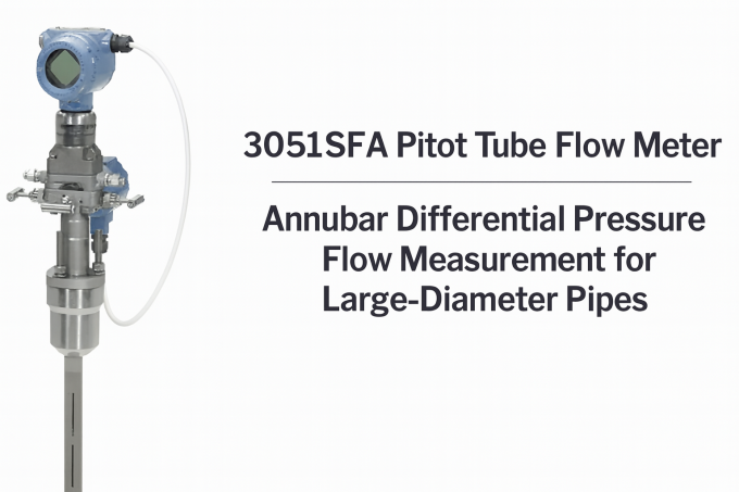 3051SFA Pitot Tube Flow Meter Annubar Differential Pressure Flow ...